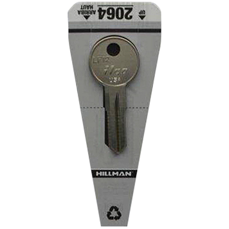HILLMAN KeyKrafter Universal House/Office Key Blank 2064 LF12 Double, Pack of 4