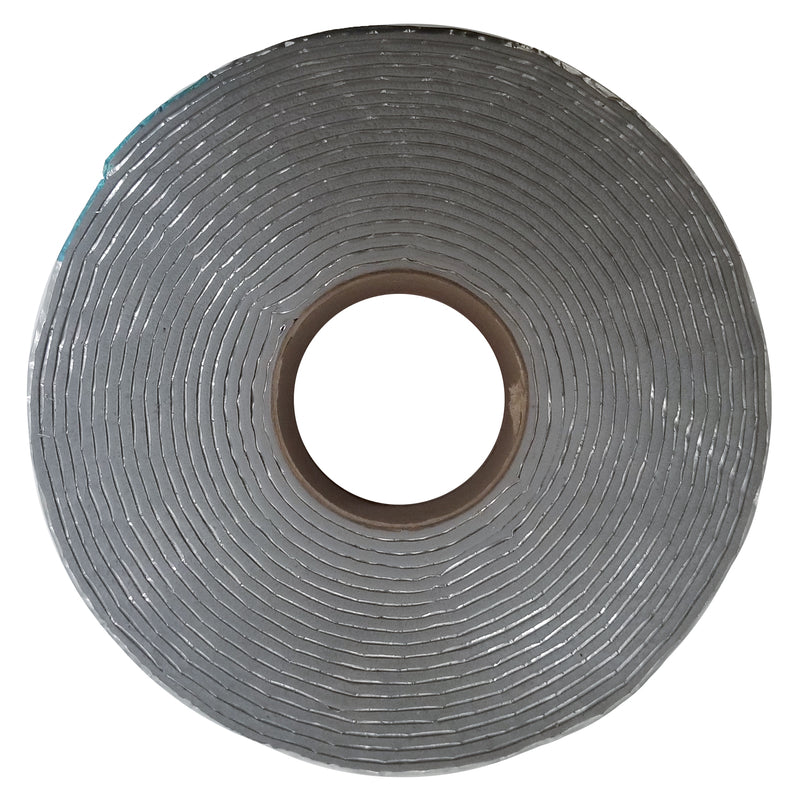 Frost King 2 in. W X 30 ft. L X 1/8 in. 2.0 Reflective Fiberglass Pipe Insulation Wrap Roll 5 sq ft, Pack of 12