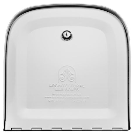 Architectural Mailboxes Oasis Classic Galvanized Steel Post Mount White Mailbox