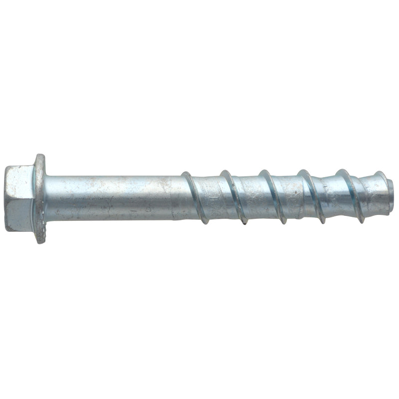 HILLMAN Screw-Bolt+ 1/2 in. D X 5 in. L Steel Hex Head Concrete Screw Anchor 10 pk