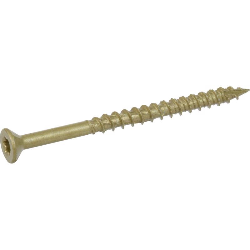 HILLMAN Power Pro No. 10 Ga. X 2-3/4 in. L Star Flat Head Coarse Multi-Material Screws