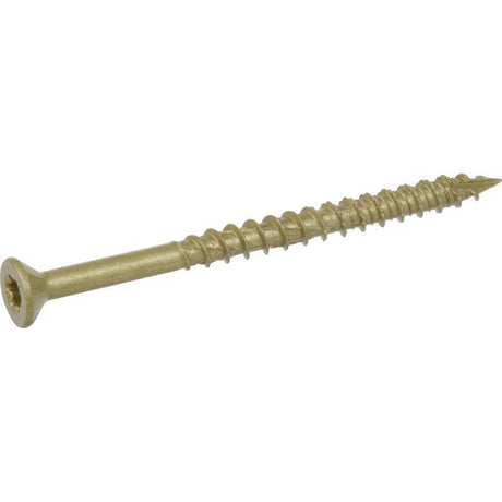 HILLMAN Power Pro No. 10 Ga. X 2-3/4 in. L Star Flat Head Coarse Multi-Material Screws