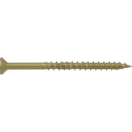 HILLMAN Power Pro No. 10 Ga. X 2-3/4 in. L Star Flat Head Coarse Multi-Material Screws