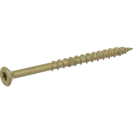 HILLMAN Power Pro No. 8 Ga. X 2-1/2 in. L Star Flat Head Coarse Multi-Material Screws