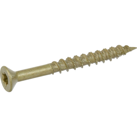 HILLMAN Power Pro No. 10 Ga. X 2 in. L Star Flat Head Coarse Multi-Material Screws