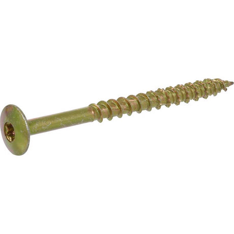 HILLMAN Power Pro No. 10 Ga. X 2-1/2 in. L Star Wafer Head Coarse Multi-Material Screws