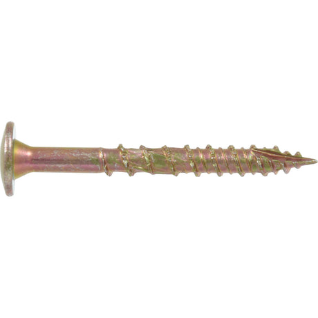 HILLMAN Power Pro No. 8 Ga. X 1-1/2 in. L Star Wafer Head Coarse Multi-Material Screws