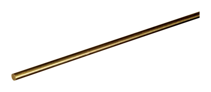 SteelWorks 1/8 in. D X 36 in. L Brass Rod 1 pk, Pack of 10