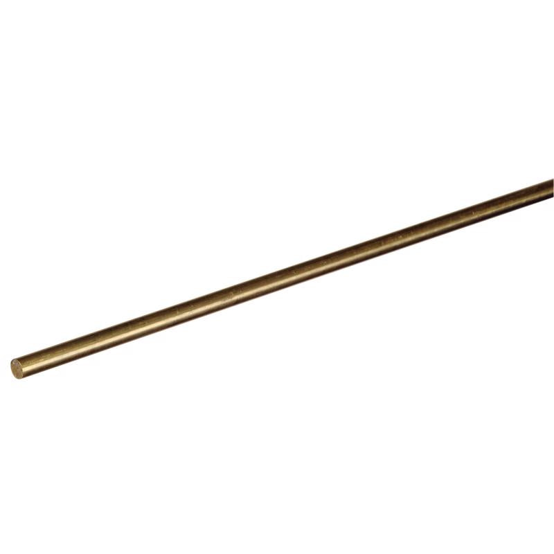 SteelWorks 3/16 in. D X 36 in. L Brass Rod 1 pk, Pack of 10