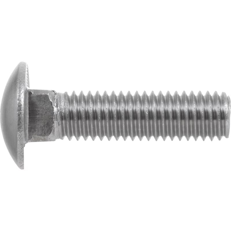 HILLMAN 5/16 in. X 5 in. L Stainless Steel Carriage Bolt 25 pk