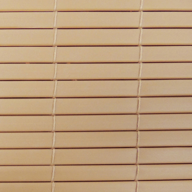 Radiance Vinyl Rollup Shade 36 in. W X 72 in. H Bamboo Cordless