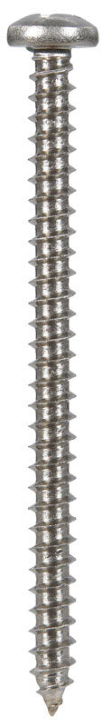 HILLMAN No. 12 X 3 in. L Phillips Pan Head Sheet Metal Screws 50 pk
