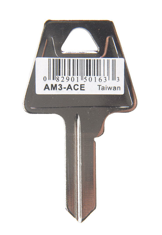 Ace House/Office Key Blank Single For American Lock, Pack of 10
