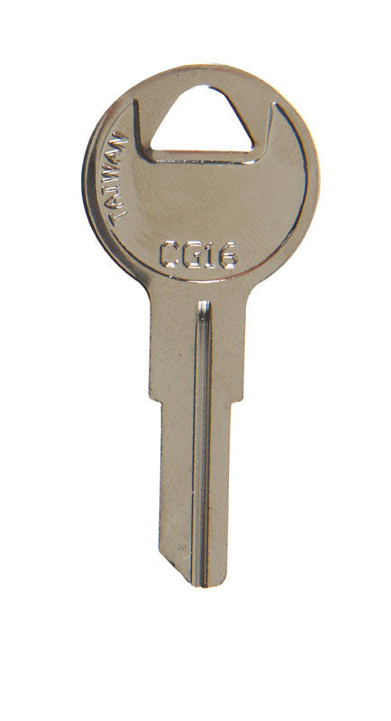 HILLMAN House/Office Key Blank Single For Chicago/Hudson Locks, Pack of 10