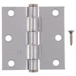 Ace 3 in. L Chrome Residential Door Hinge 1 pk