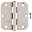 Ace 3-1/2 in. L Satin Nickel Residential Door Hinge 1 pk