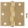Ace 3-1/2 in. L Satin Brass Residential Door Hinge 3 pk