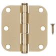Ace 3-1/2 in. L Satin Brass Residential Door Hinge 3 pk