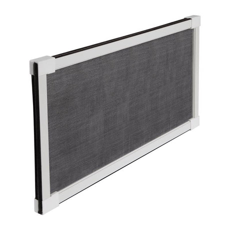 M-D Building Products White Aluminum Adjustable Screen 10 in. W X 37 in. L 1 pk, Pack of 8
