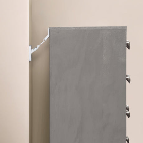 Dreambaby White Plastic Furniture Anchors 2 pk