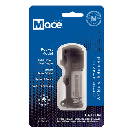 Mace Sport Black Aluminum/Plastic Pepper Spray, Pack of 6