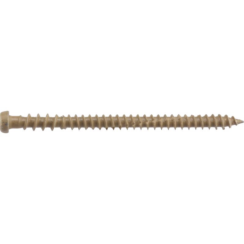 HILLMAN Deck Plus No. 10 in. X 3 in. L Tan Star Flat Head Composite Deck Screws 6 lb 270 pk