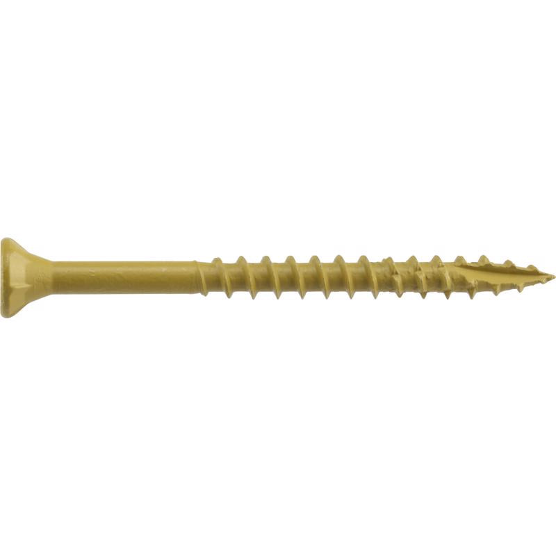 HILLMAN Deck Plus No. 10 in. X 3-1/2 in. L Tan Star Flat Head Exterior Deck Screws 5 lb 275 pk
