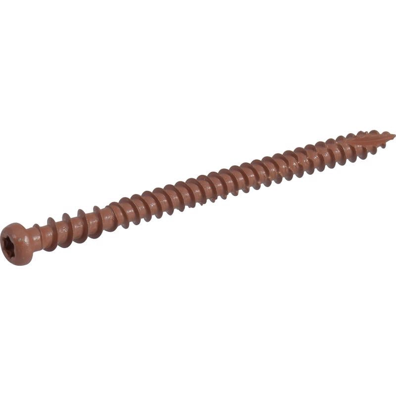 HILLMAN Deck Plus No. 10 Ga. X 3 in. L Red Star Flat Head Composite Deck Screws 5 lb 270 pk