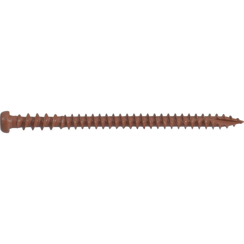 HILLMAN Deck Plus No. 10 Ga. X 2-1/2 in. L Red Star Flat Head Composite Deck Screws 5 lb 375 pk