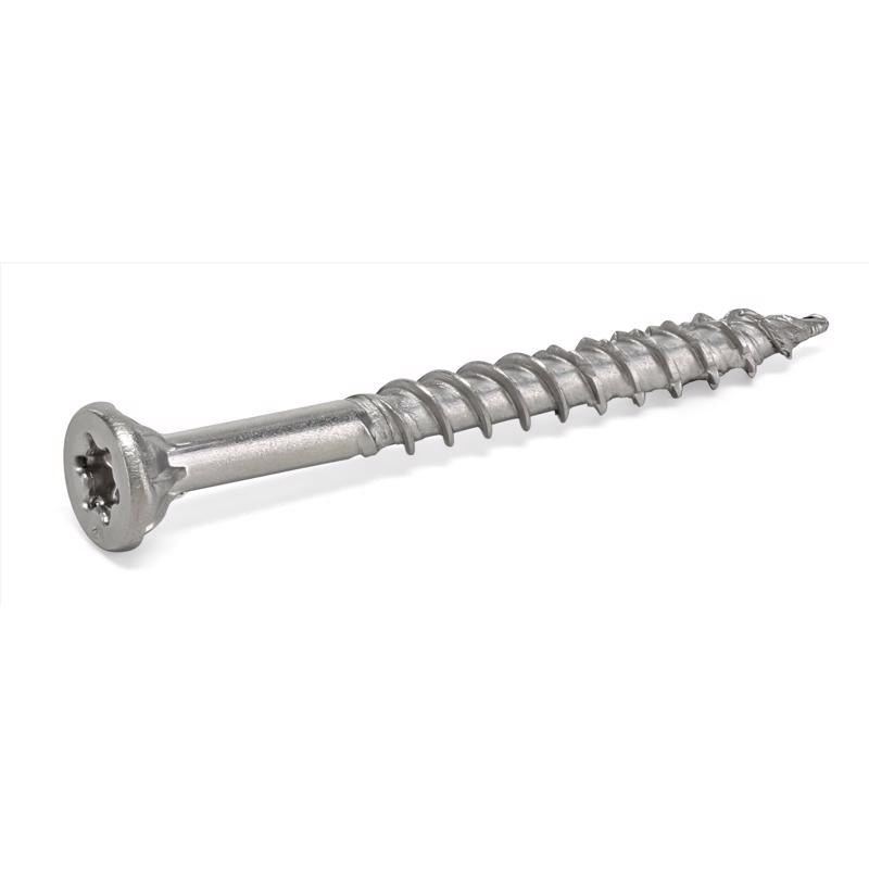 HILLMAN Power Pro No. 8 Ga. X 1-3/4 in. L Stainless Steel Star Flat Head Exterior Deck Screws 5 lb 7
