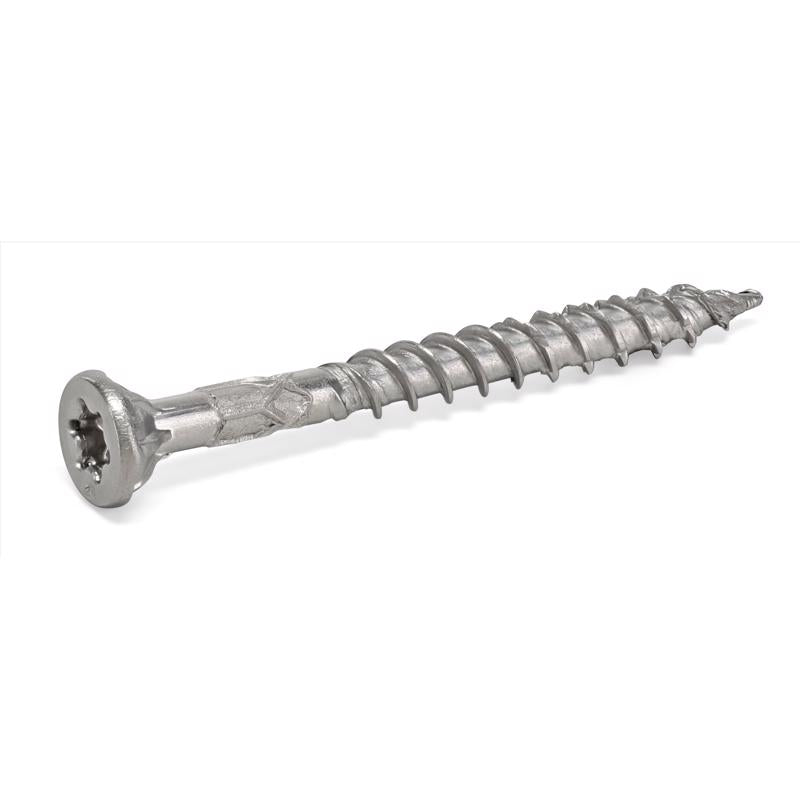 HILLMAN Power Pro No. 9 Ga. X 2 in. L Stainless Steel Star Flat Head Exterior Deck Screws 5 lb 539 p
