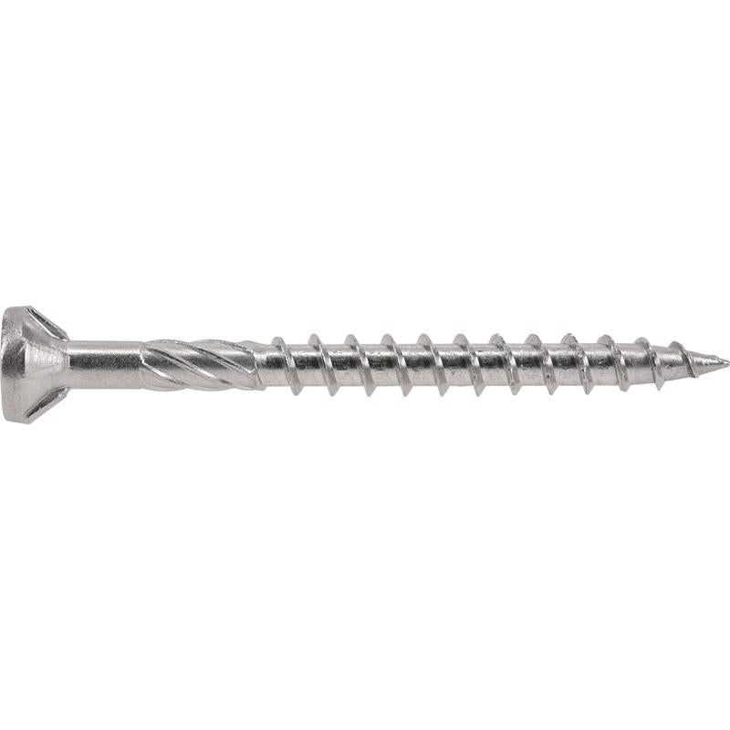 HILLMAN Power Pro No. 9 Ga. X 2 in. L Stainless Steel Star Flat Head Exterior Deck Screws 1 lb 126 p