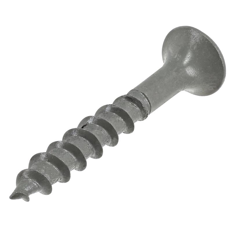 HILLMAN No. 8 Ga. X 1.25 in. L Phillips Coarse Wood Screws 190 pk