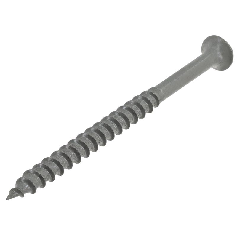 HILLMAN No. 10 Ga. X 3 in. L Phillips Gray Coarse Wood Screws 59 pk