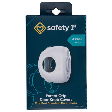 Safety 1st White Plastic Door Knob Covers 4 pk, Pack of 6
