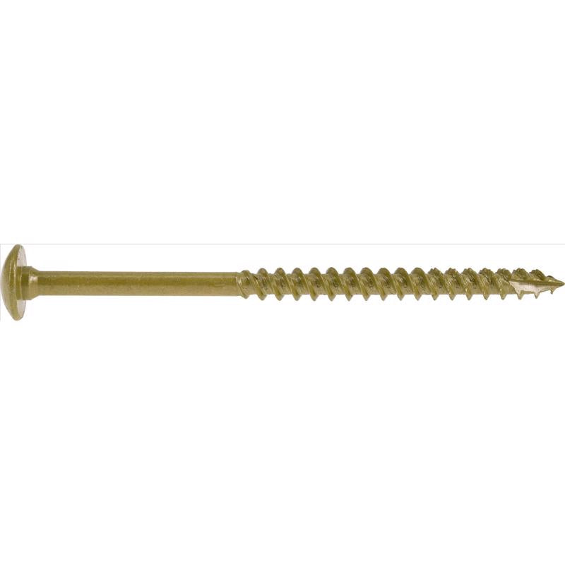 HILLMAN Power Pro 5/16 in. X 6 in. L Star Steel Lag Screw 1 pk, Pack of 40