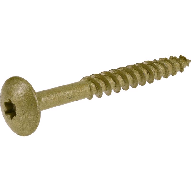 HILLMAN Power Pro 5/16 in. X 3-1/2 in. L Star Carbon Steel Lag Screw 1 pk, Pack of 50