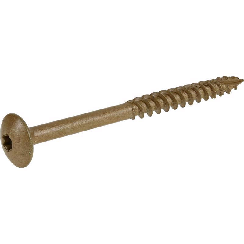 HILLMAN Power Pro 5/16 in. X 4 in. L Star Steel Lag Screw 1 pk, Pack of 50