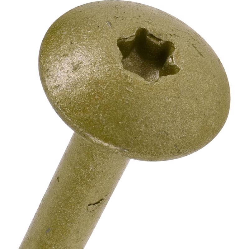 HILLMAN Power Pro 5/16 in. X 4 in. L Star Steel Lag Screw 1 pk, Pack of 50