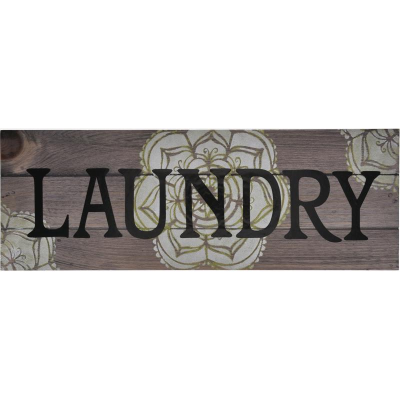 HILLMAN Brown Wood Rustic Address Plate, Pack of 3