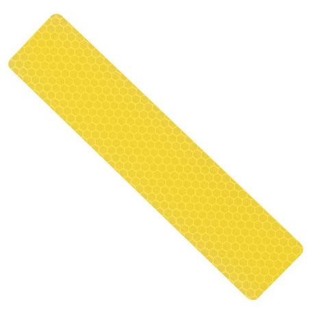 HILLMAN 1.3 in. W X 6 in. L Yellow Reflective Safety Tape 1 pk, Pack of 6