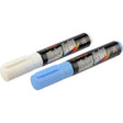 HILLMAN Blue/White Round Tip Window Marker 2 pk