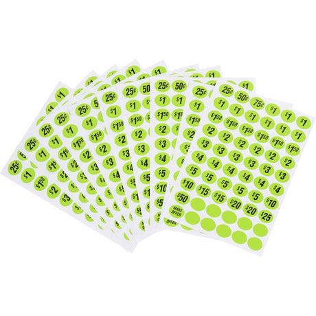 HILLMAN 6.5 in. Black Paper Self-Adhesive Number Set Blank 600 pc, Pack of 5