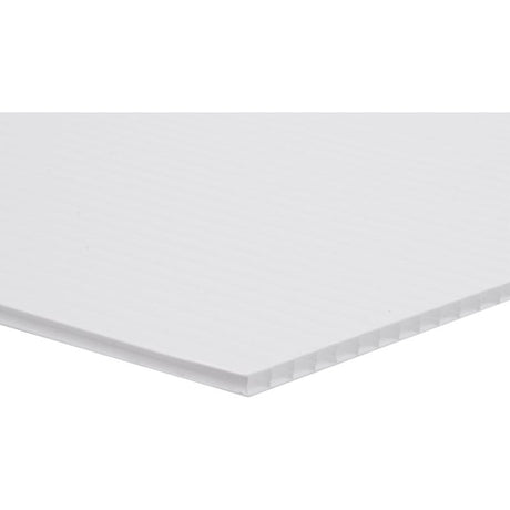 HILLMAN English White Blank Sign 20 in. H X 24 in. W, Pack of 6