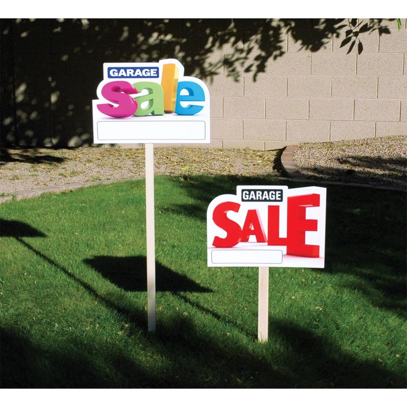 HILLMAN English Clear Yield Sign 36 in. H X 1/2 in. W, Pack of 12