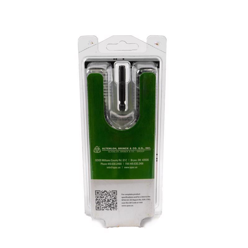 SPAX PowerLag 5/16 in. in. X 6 in. L T-40 Washer Head Serrated Structural Screws