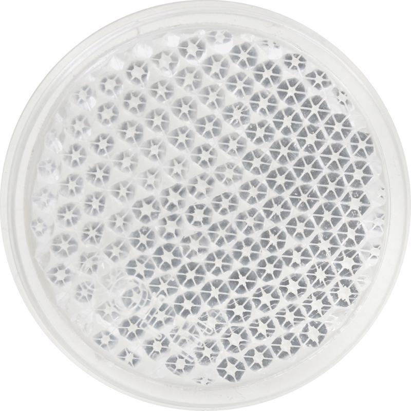 HILLMAN 1.25 in. Round Assorted Reflectors 6 pk, Pack of 12