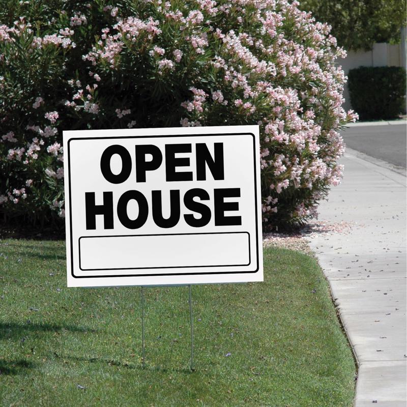 HILLMAN English Clear Blank Sign Frame 17.25 in. H X 5.44 in. W, Pack of 12