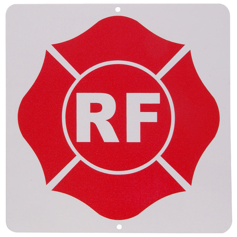 HILLMAN English Red Safety OSHA Sign 9 in. H X 9 in. W, Pack of 6