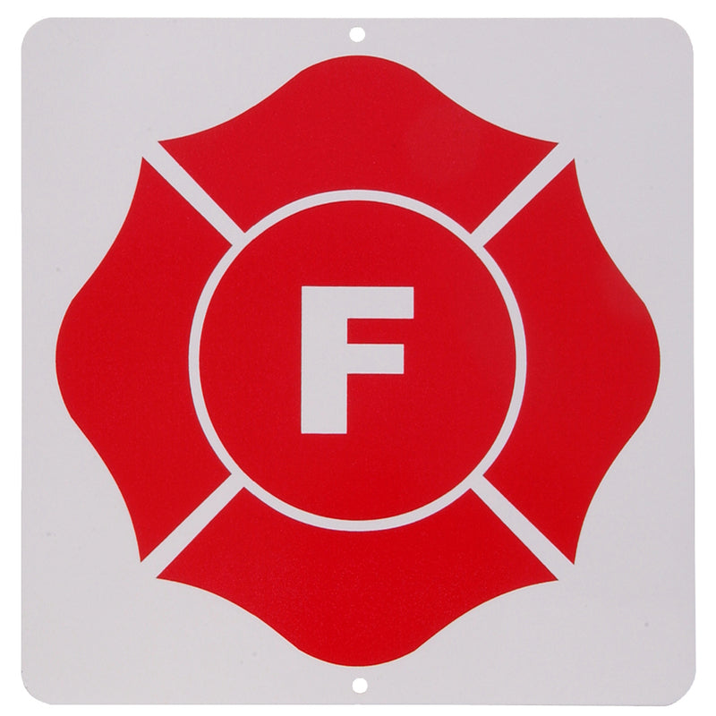 HILLMAN English Red Safety OSHA Sign 9 in. H X 9 in. W, Pack of 6